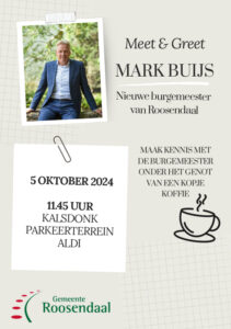 Burgemeester 5 oktober 24